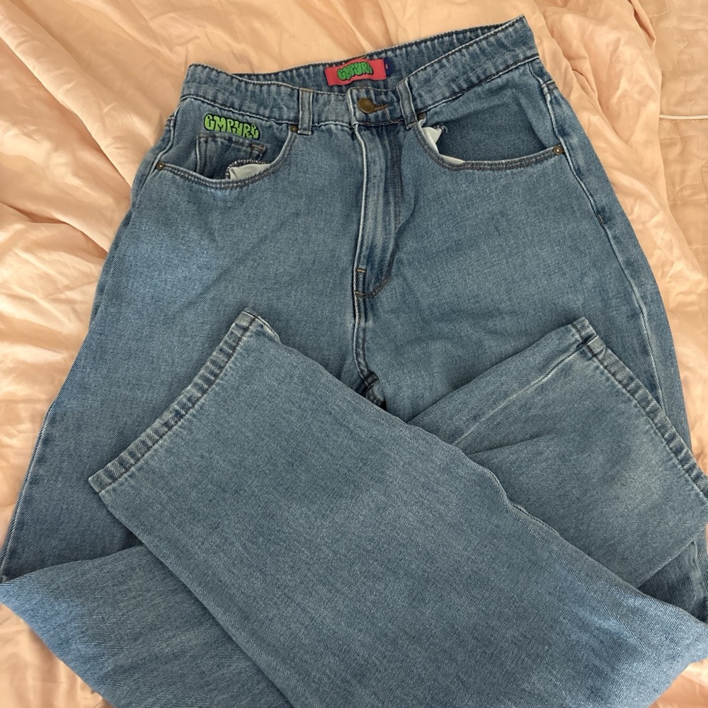 GURU Empyre Blue Baggy jeans